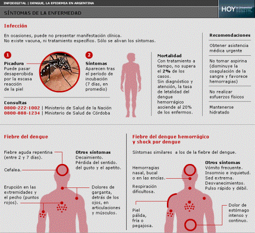Infograf�a digital | S�ntomas de la enfermedad